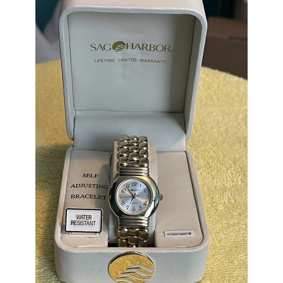 Sag‎ Harbor Watch Women Stainless Steel Silver (needs Battery) - Picture 1 of 7